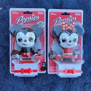 Disney popsies Minnie and Mickey Mouse